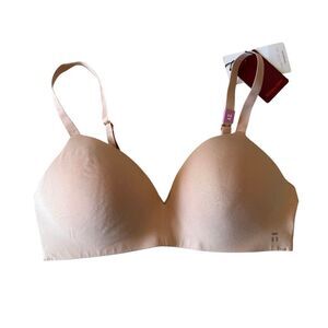 New with tags Tommy John cool cotton lightly lined wireless bra size 36D